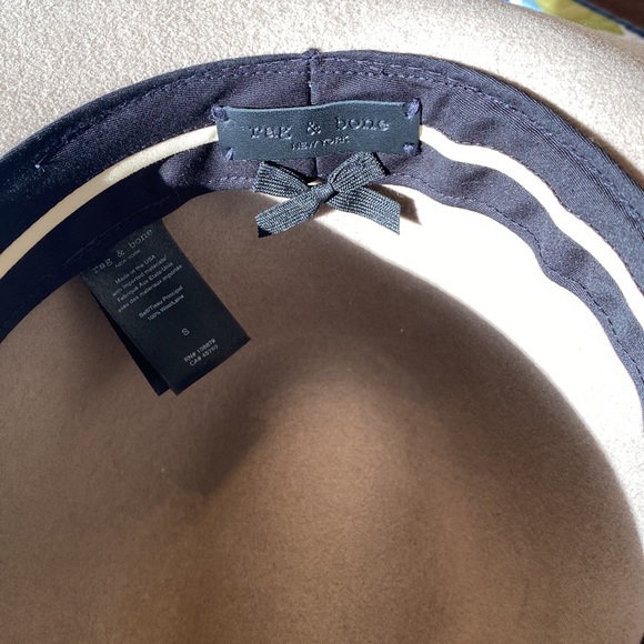 Rag & Bone Wool Fedora with fur band. New without tags. - Picture 4 of 5